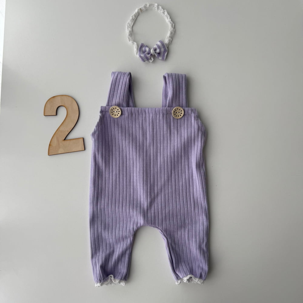 Purple Collection Newborn Photography Props - 2
