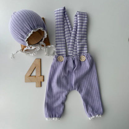 Purple Collection Newborn Photography Props - 4