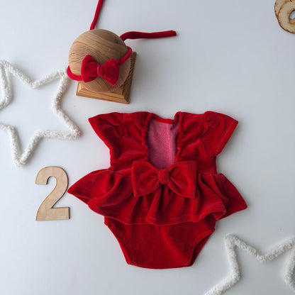 Red Collection Newborn Photography Prop - 2