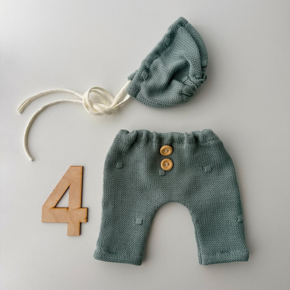 Sage Whisper Collection - 4 / Newborn