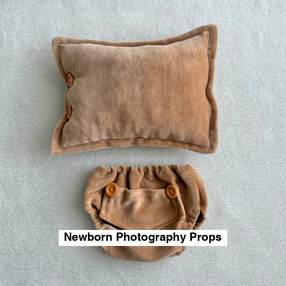 Velvet Set Newborn Photography Props