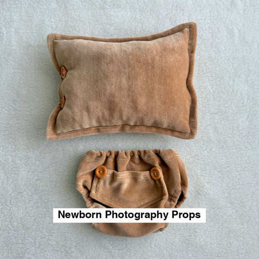 Velvet Set Newborn Photography Props