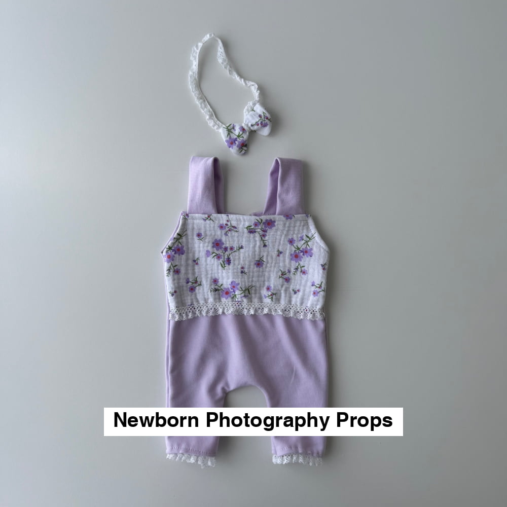 Violet Pants for girl Baby Newborn Photography Props