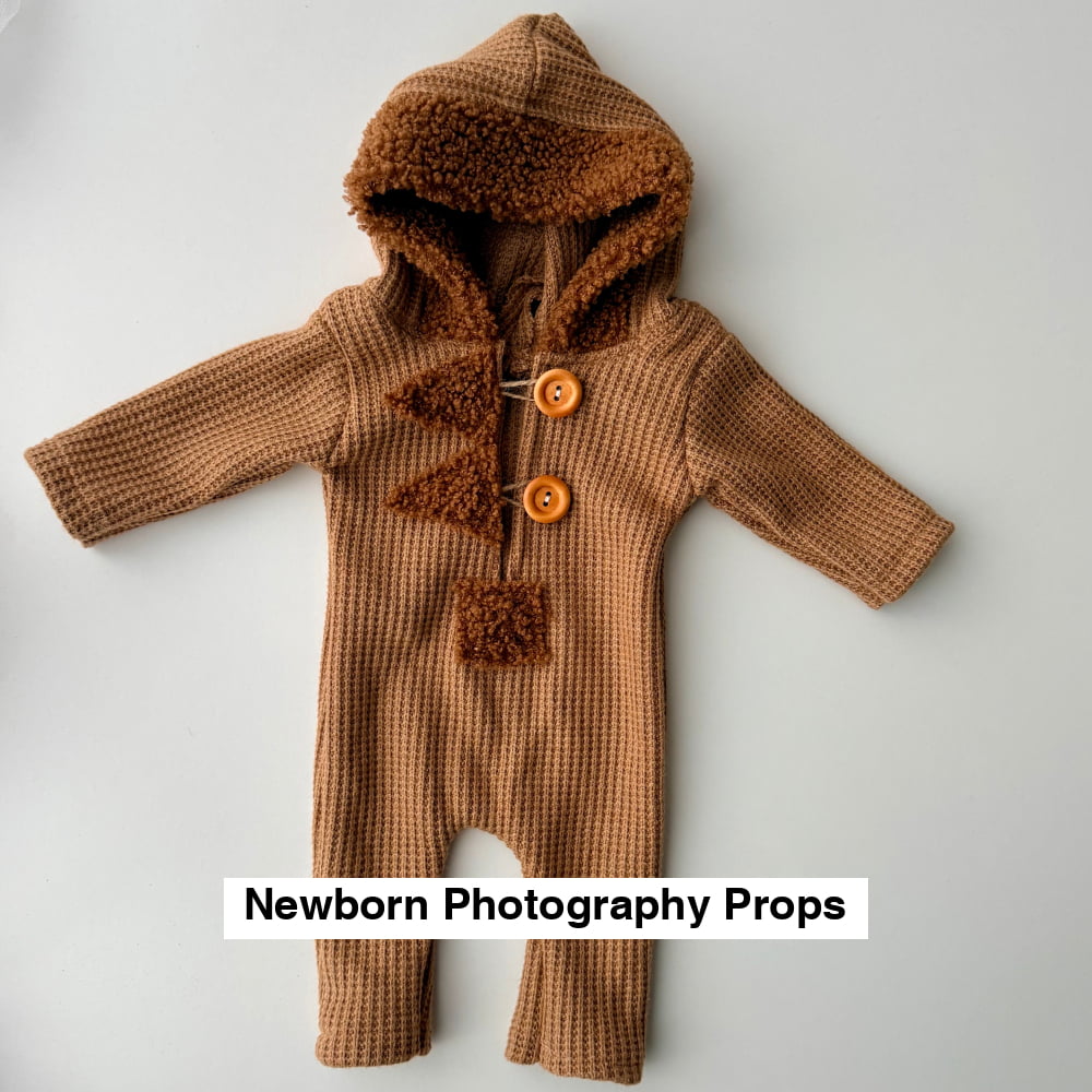 Winter hood Newborn Photography Props