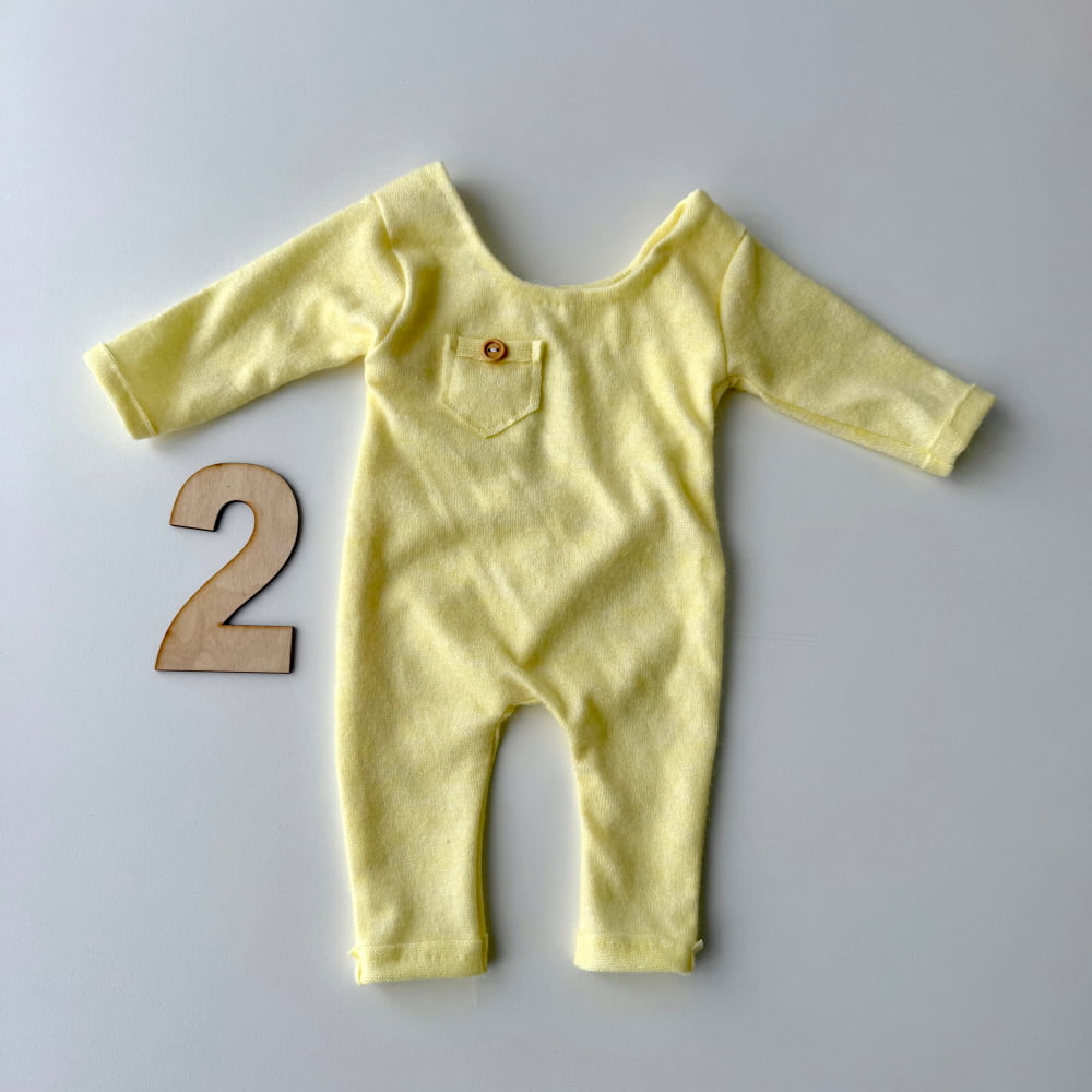 Yellow Collection Newborn Photography Props - 2