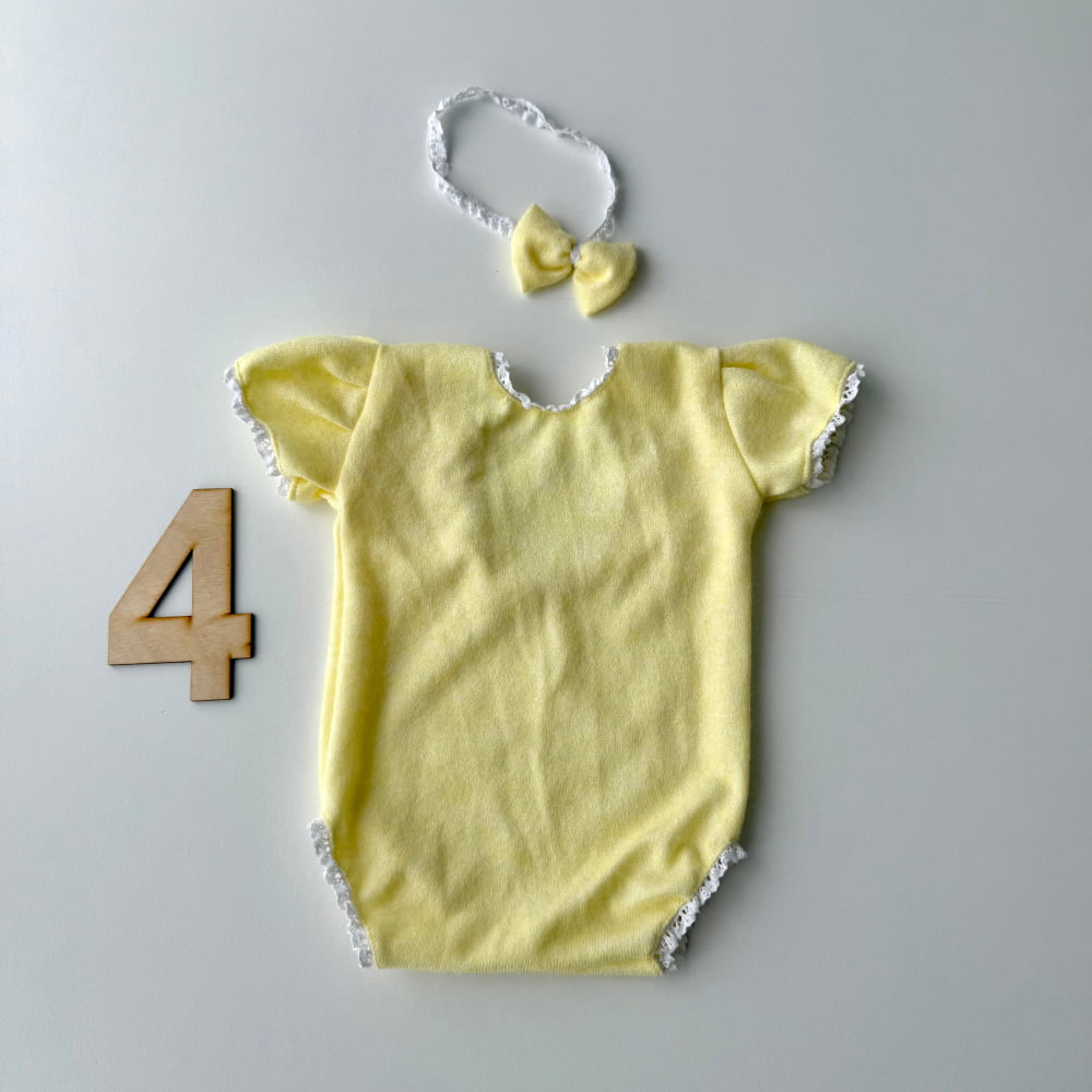 Yellow Collection Newborn Photography Props - 4